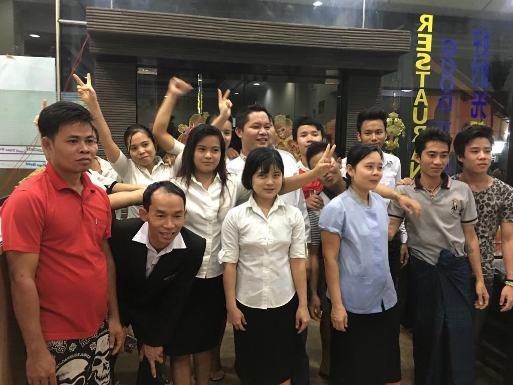 Yangon Good Time Hotel Dış mekan fotoğraf